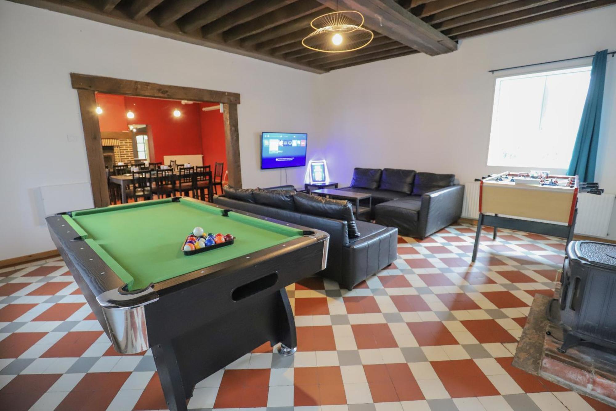 Crazy Villa Champs Corons 61 - Interior Heated Pool - 2H From Paris - 30P Les Menus ภายนอก รูปภาพ